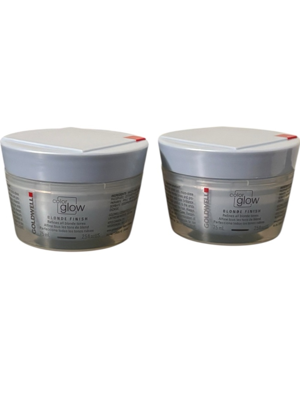 Bundle of 2  Goldwell Color Glow Blonde Finish Hair Treatment - Brand New